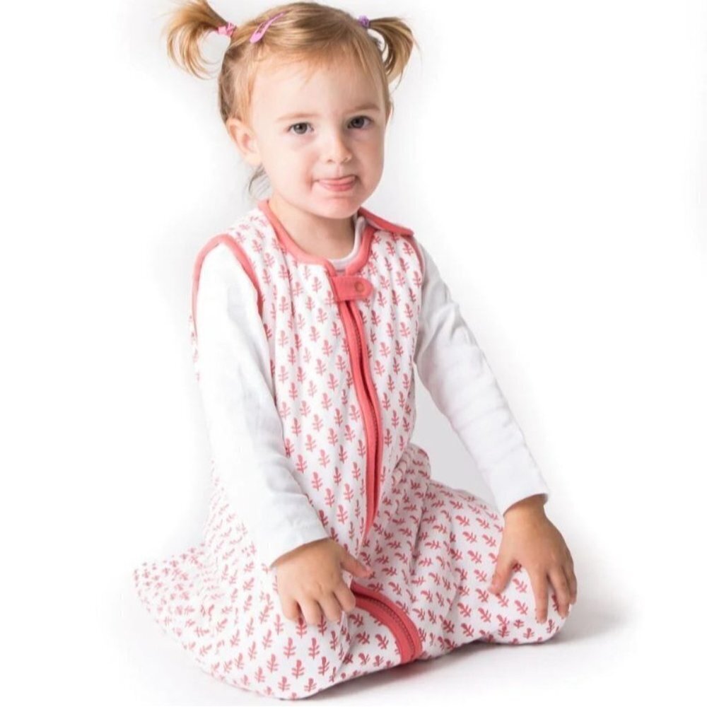 Malabar Baby Wearable Blanket Pink City Sleeping Sack Lightweight 6-18 M Organic